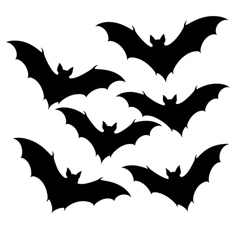 Bats In Flight Bats Silhouette