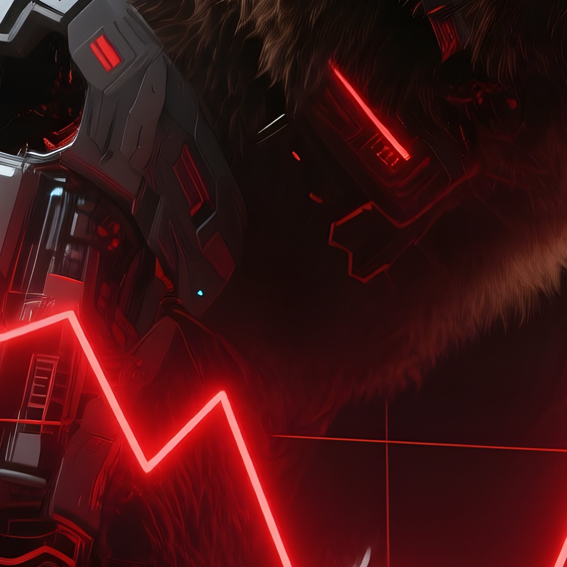 Bear Fading Mist Graph Line 2 - Full Resolution Quality Preview