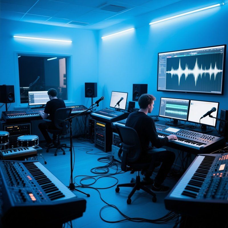 Behind The Scenes Music Production