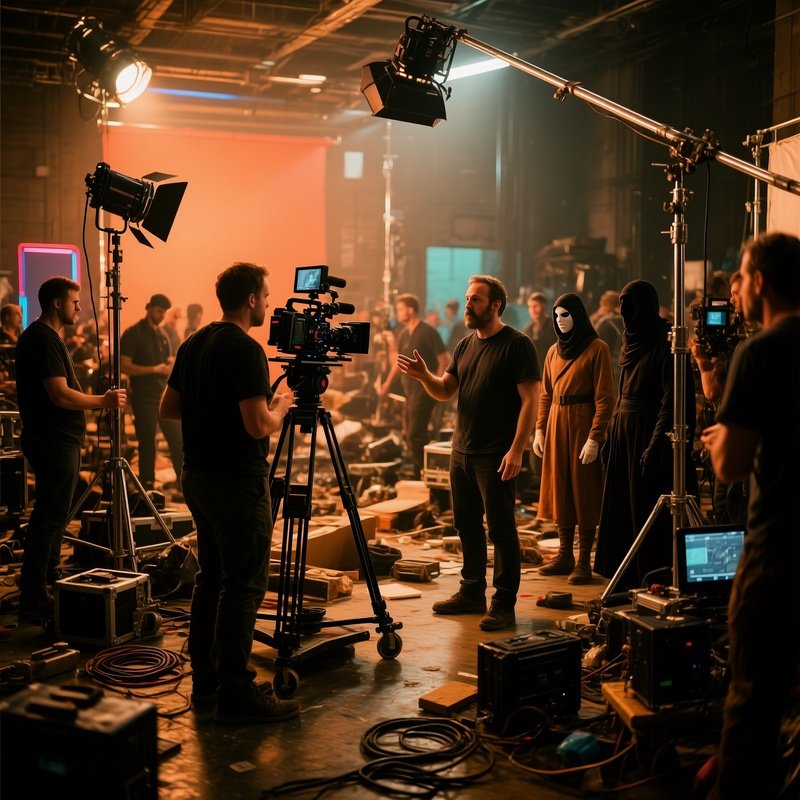 Behind The Scenes Studio Production