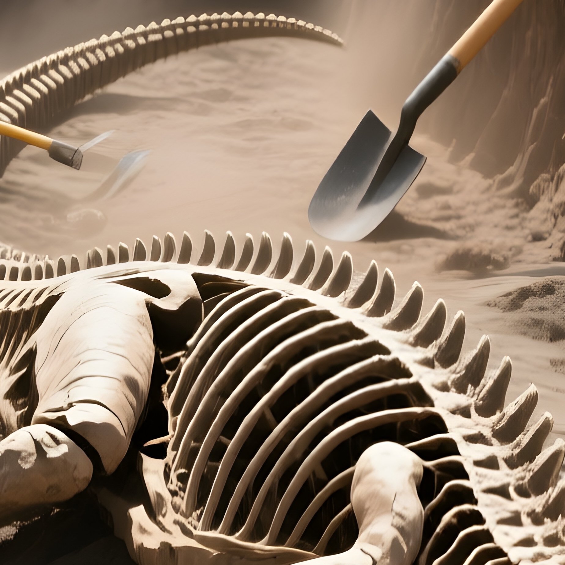 Beipiaosaurus Fossil Discovery - Full Resolution Quality Preview