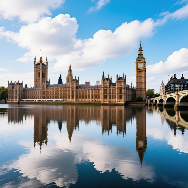 Big Ben And Houses Of Parliament London Big Ben