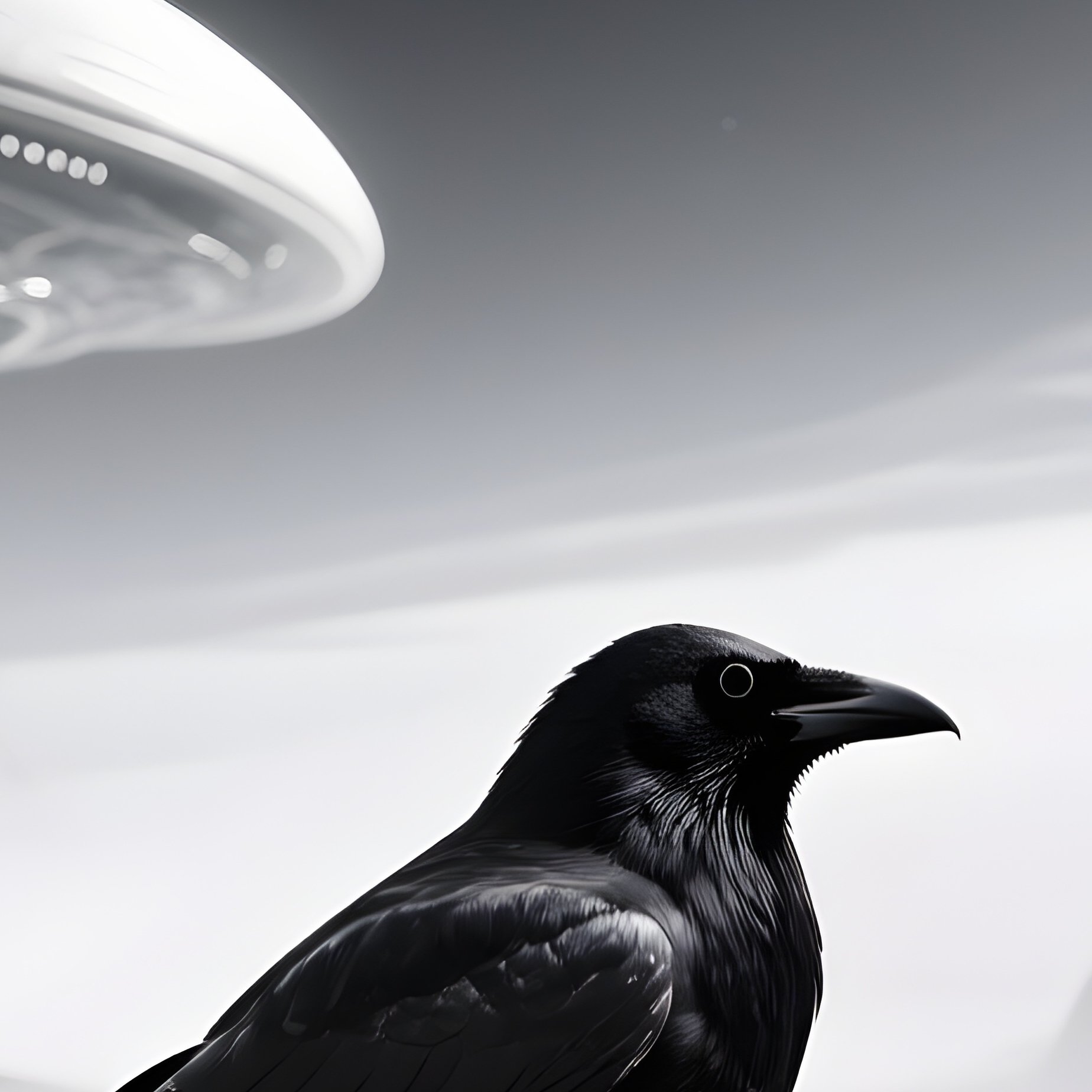 Bird In Shadow Science Fiction 2 - Full Resolution Quality Preview