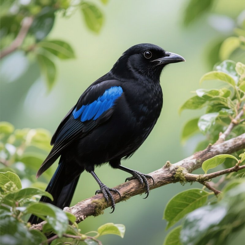 Bird Magpie Black Billed