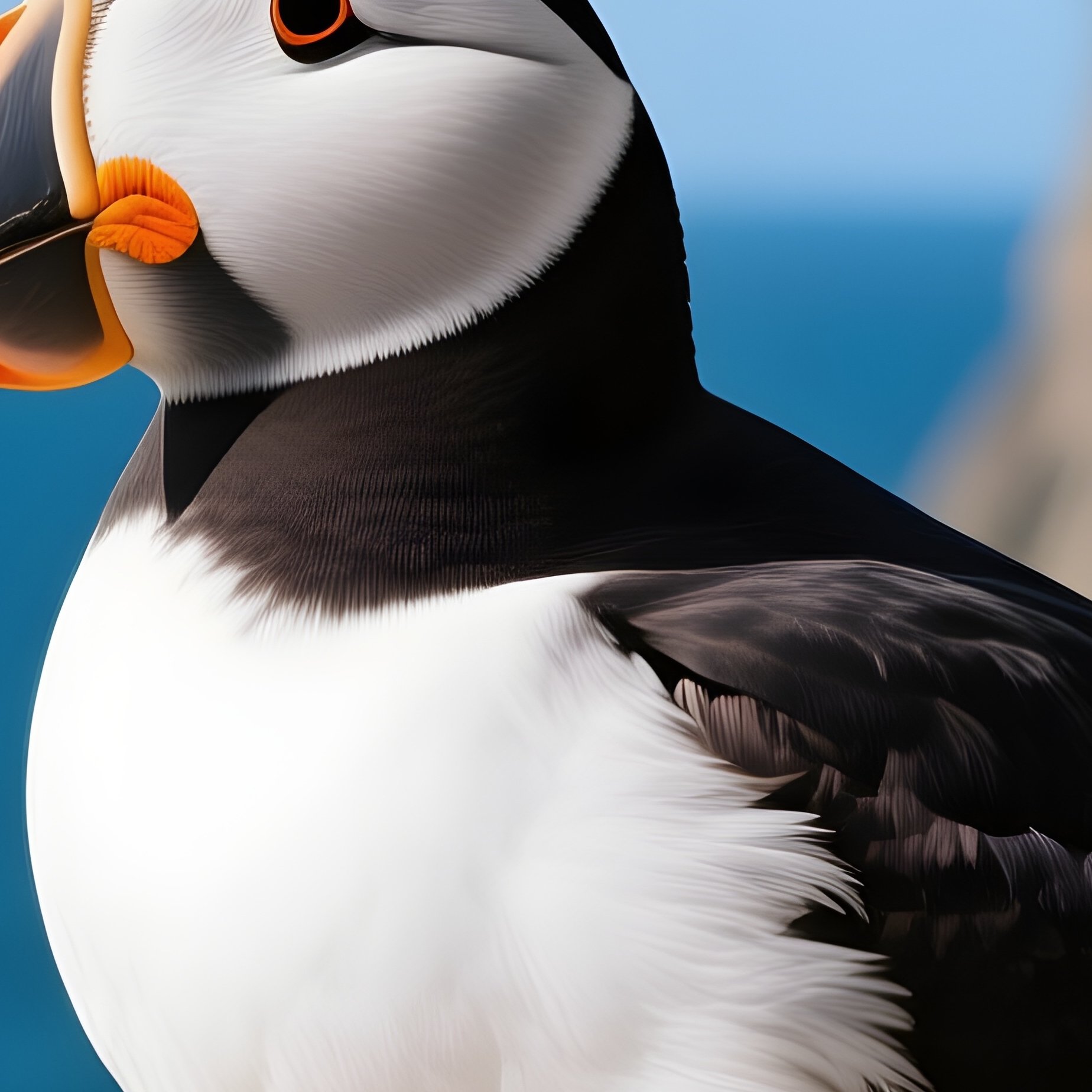 Bird Puffin Atlantic Nature Science - Full Resolution Quality Preview