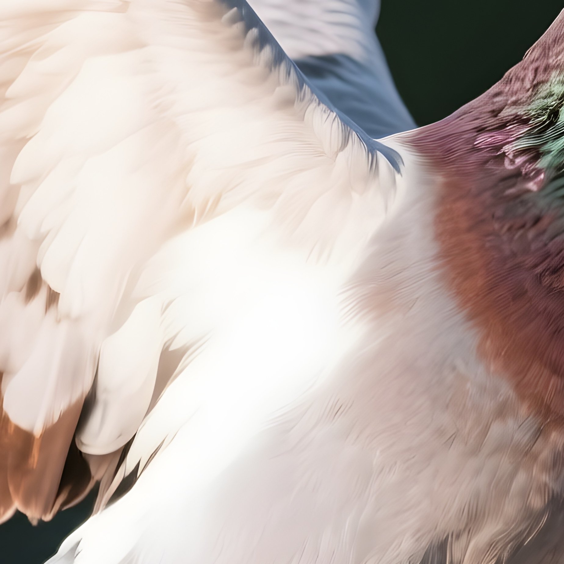 Bird Rock Dove Calling Out Wings Slightly Open - Full Resolution Quality Preview