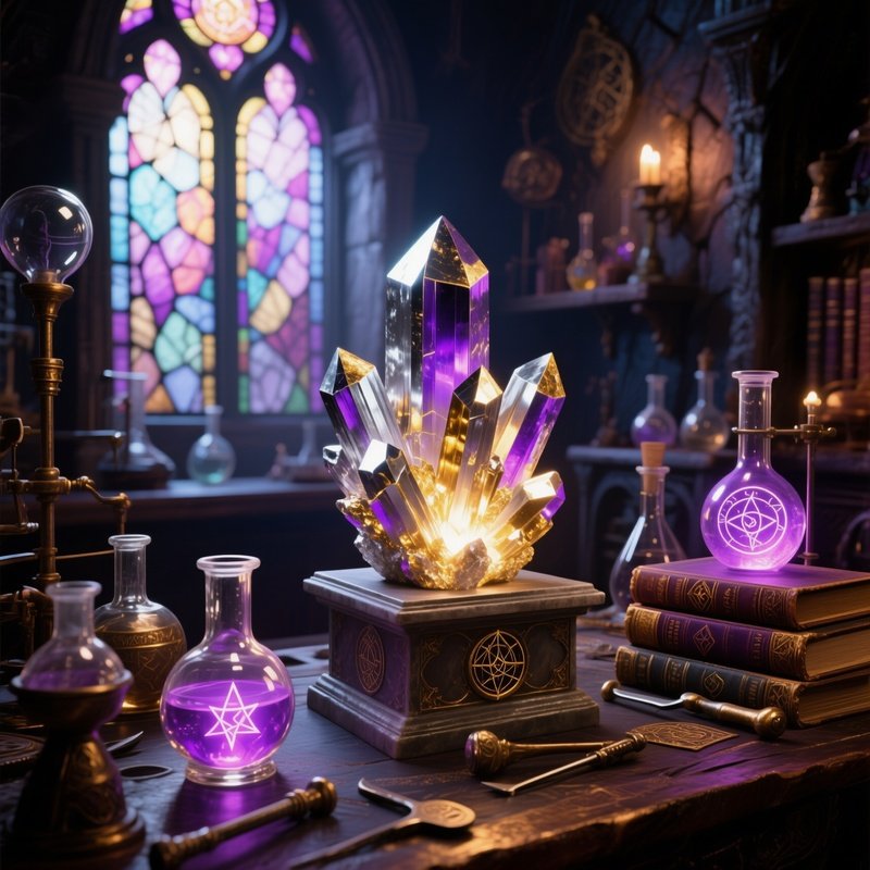 Bismuth Crystals Alchemy Lab