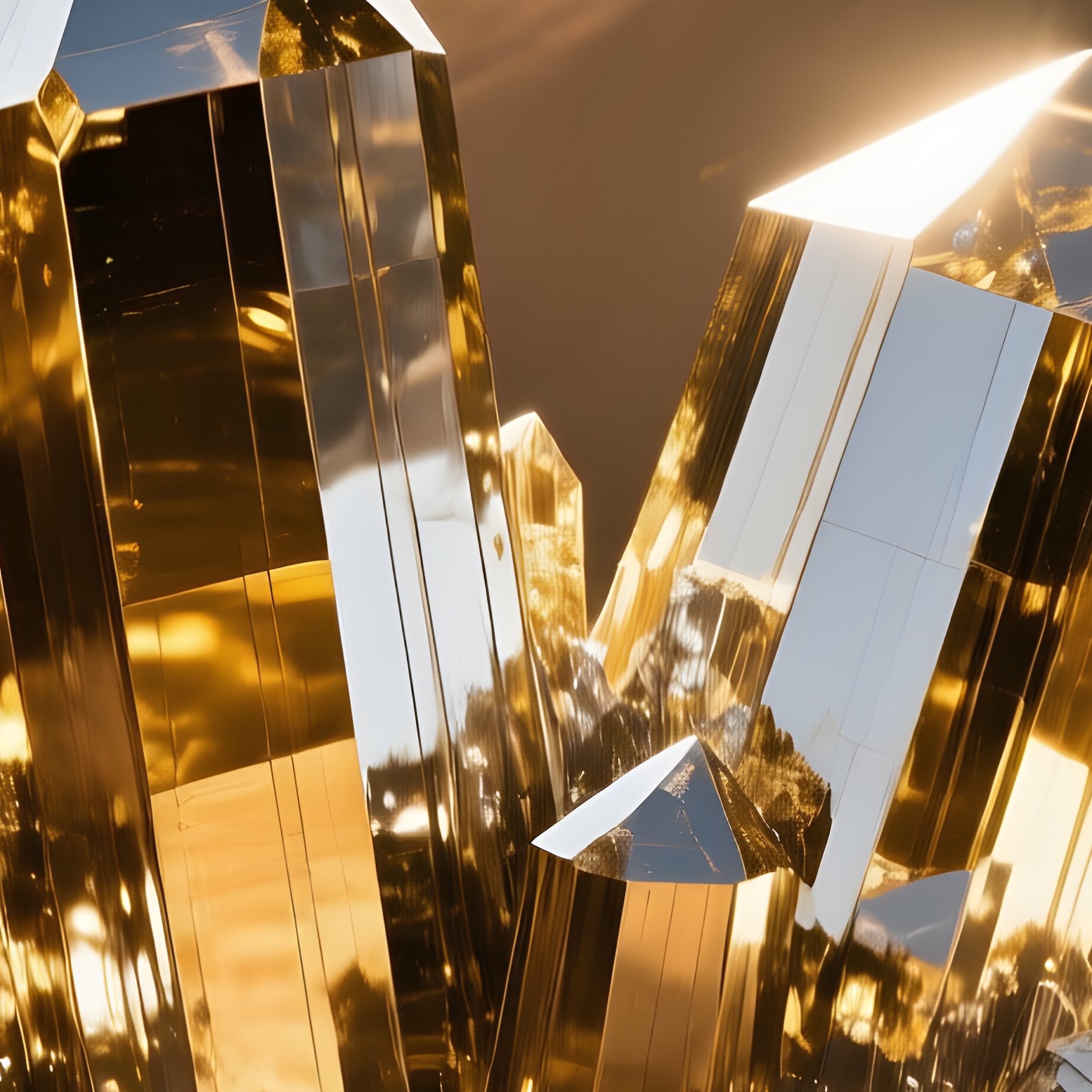 Bismuth Crystals Mining Site - Full Resolution Quality Preview