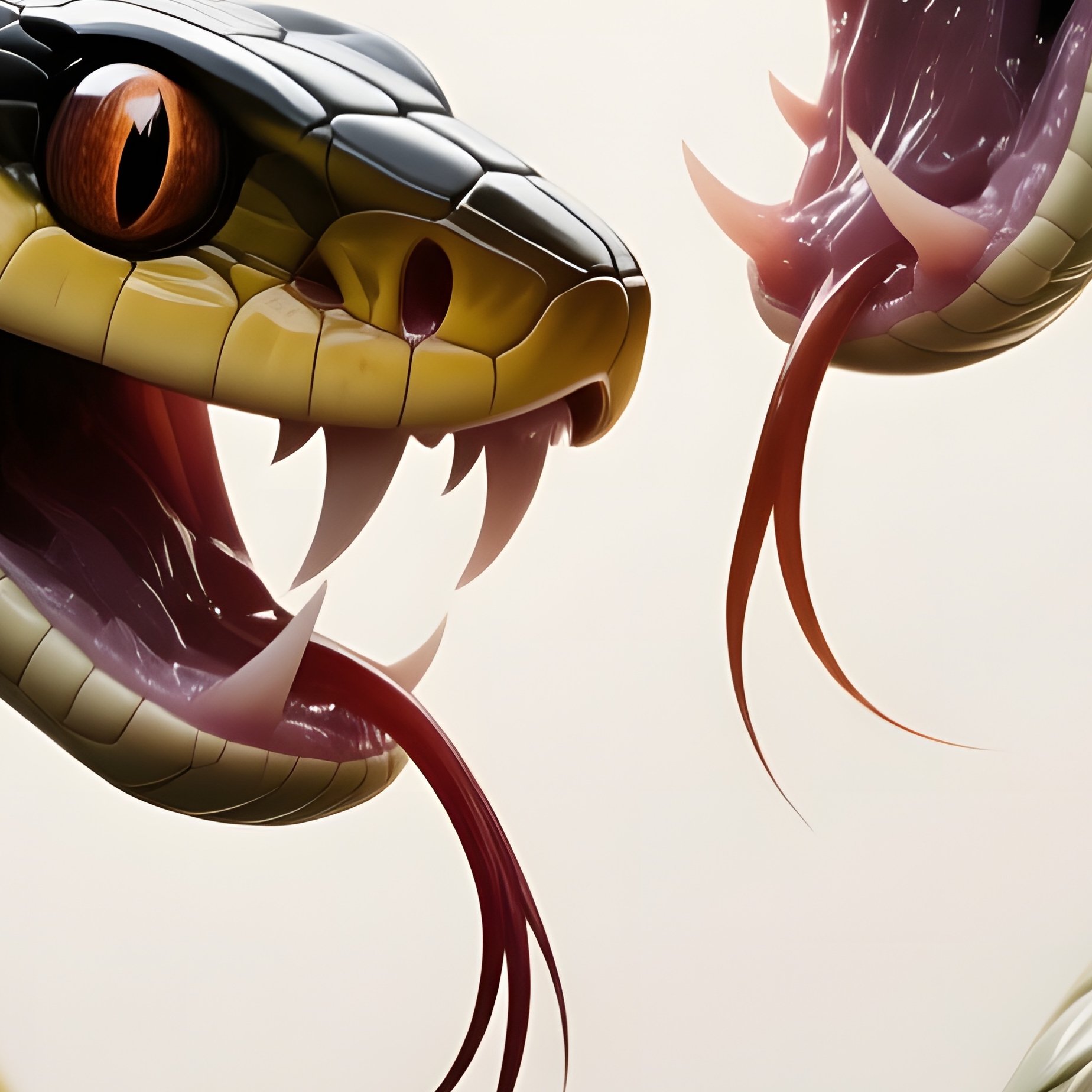 Biting Snakes Movie Poster - Full Resolution Quality Preview