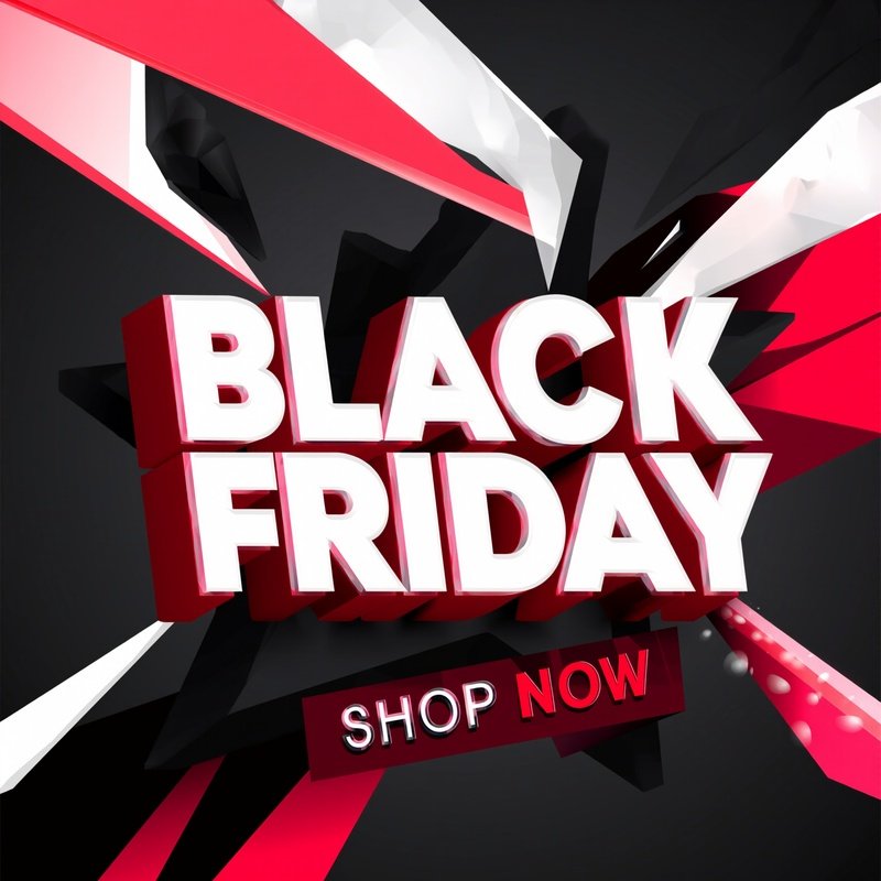 Black Friday Promotional Banner Black Friday Sale