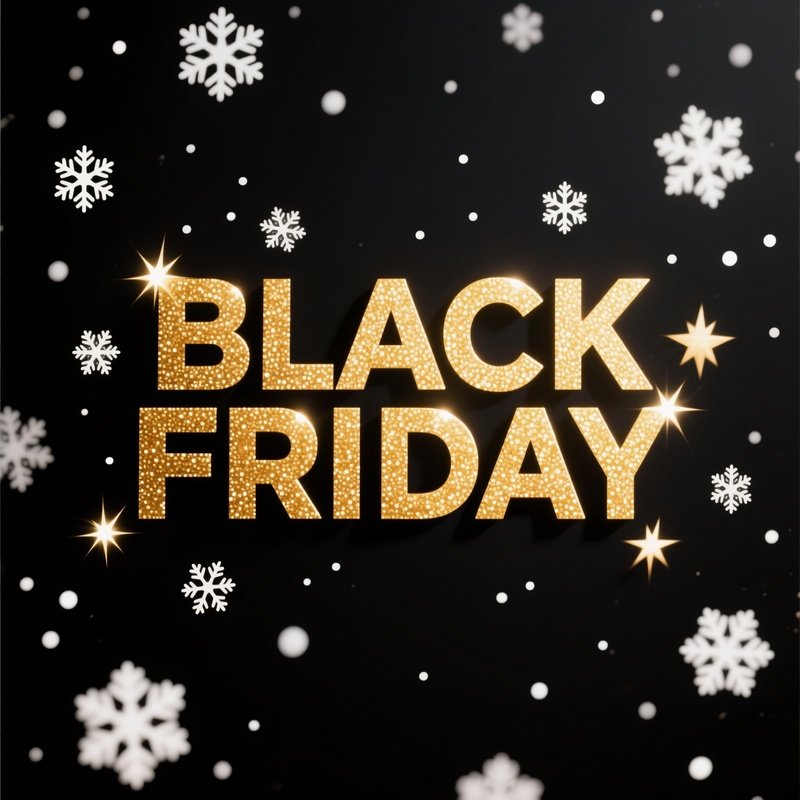 Black Friday Promotional Graphic Black Friday Promotion