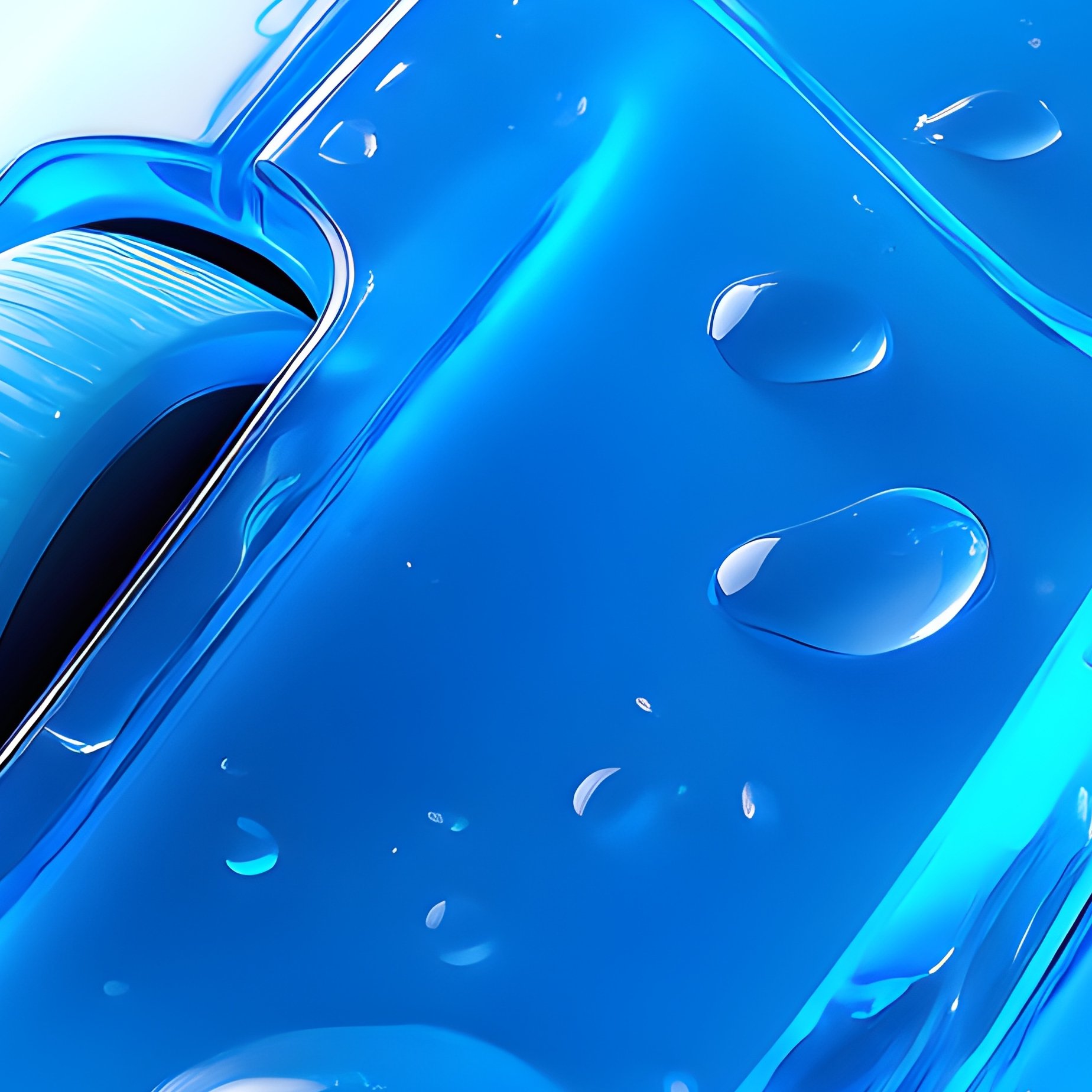 Block Of Ice Translucent Blue Mouse Melting Ice Cube Computer Mouse - Full Resolution Quality Preview