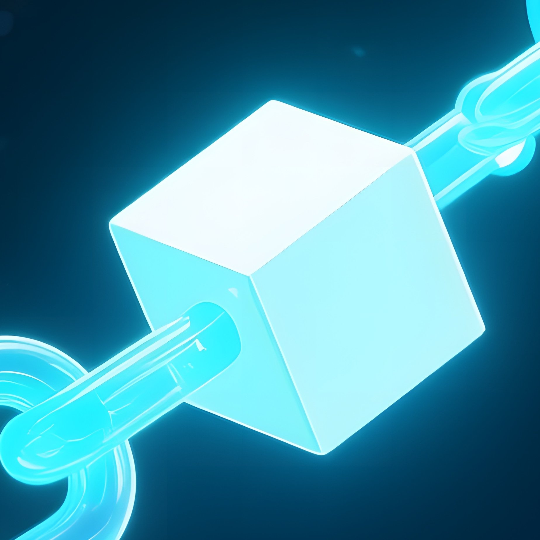 Blockchain Node Abstract Visualization - Full Resolution Quality Preview