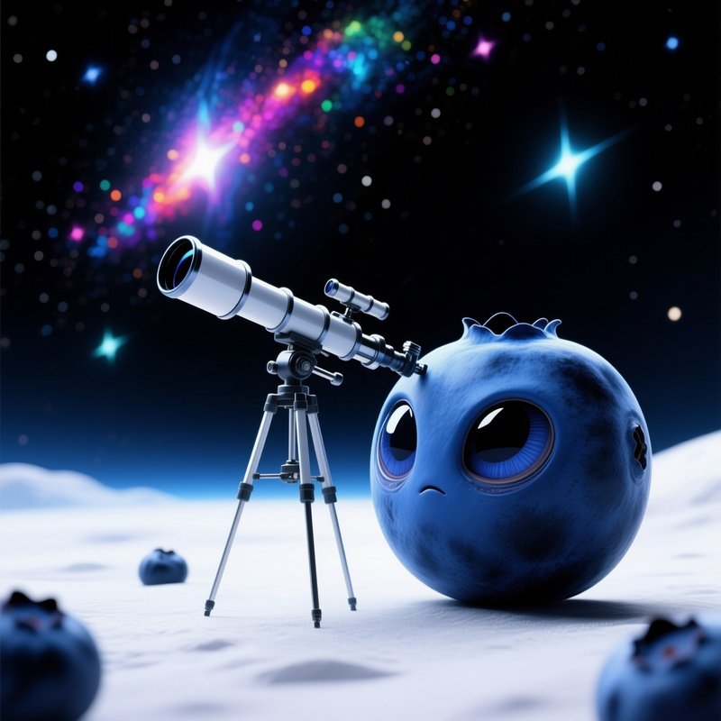 Blueberry Telescope Stars 2