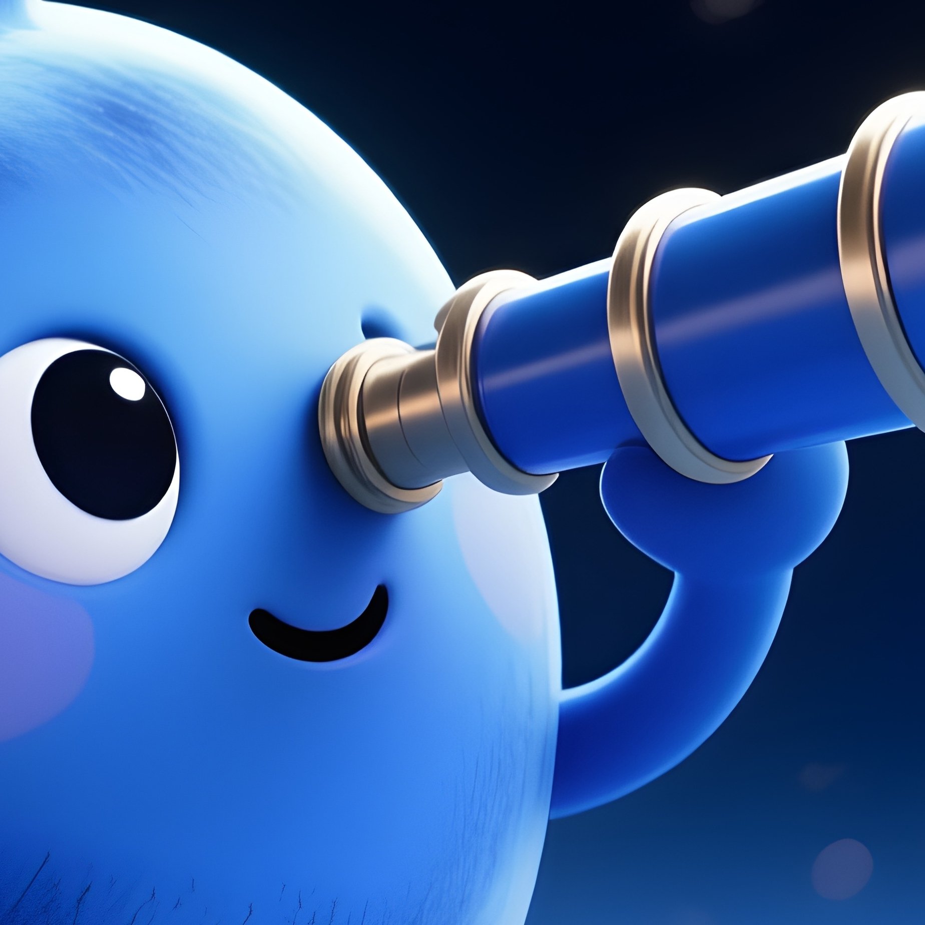 Blueberry Telescope Stars - Full Resolution Quality Preview