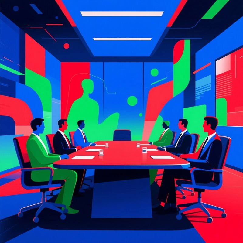 Board Of Directors Meeting Digital Art