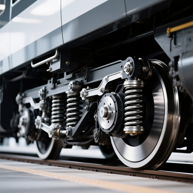Bogie Truck Under Passenger Carriage