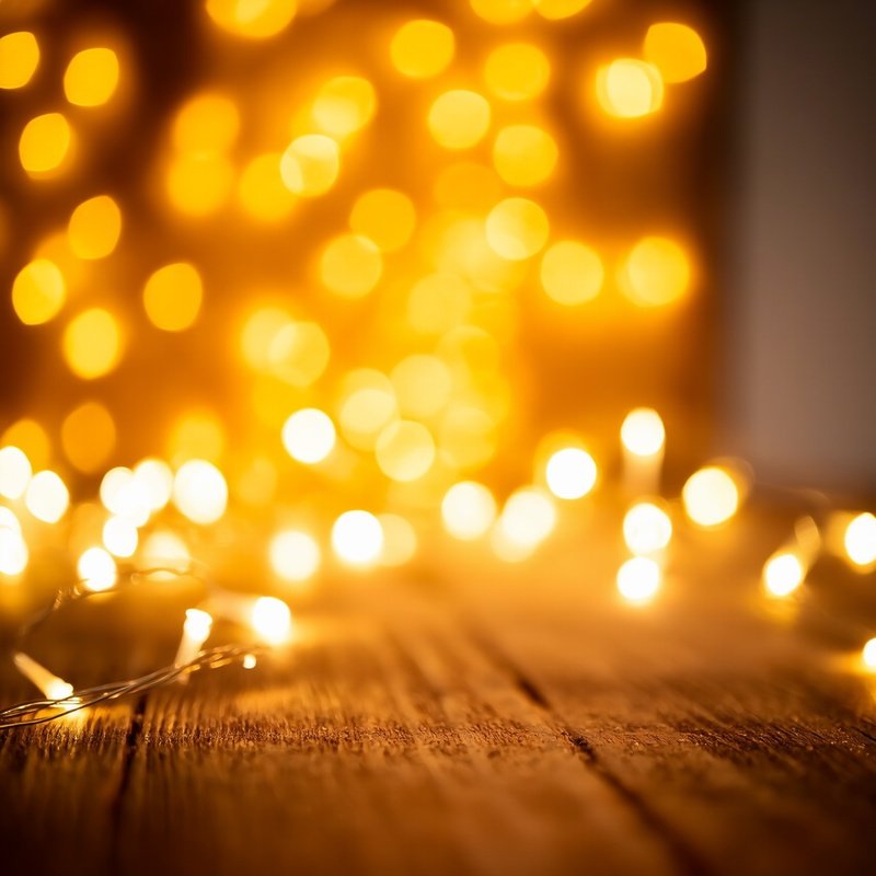 Bokeh Effect Created By Lights Bokeh Lights