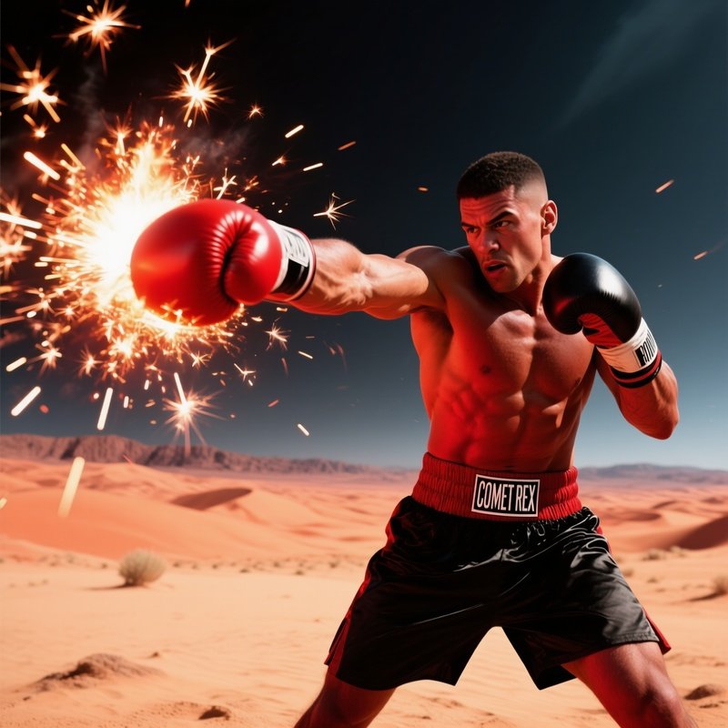 Boxing Comet Rex Sparks Desert Arena