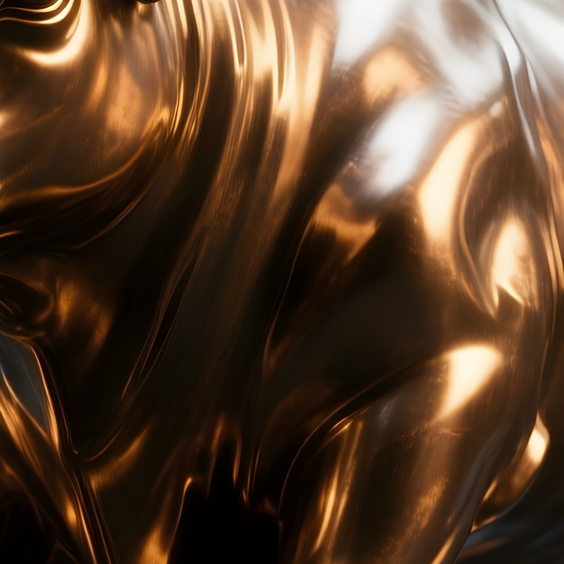 Bronze Bull Statue Holographic Currency Symbols 5 - Full Resolution Quality Preview