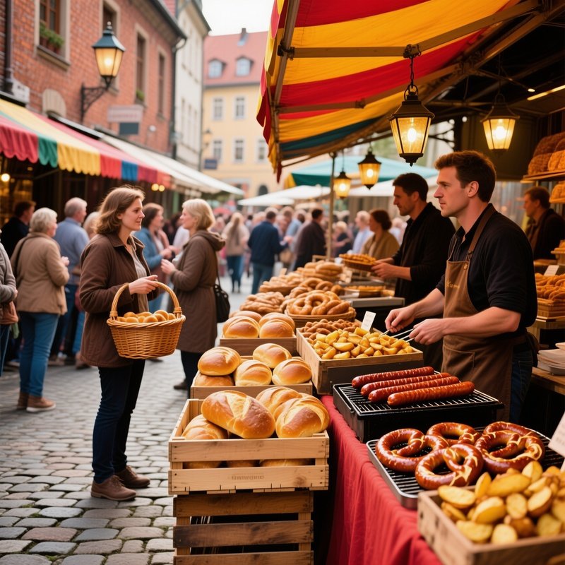 Brot And Street Food Bread And Market