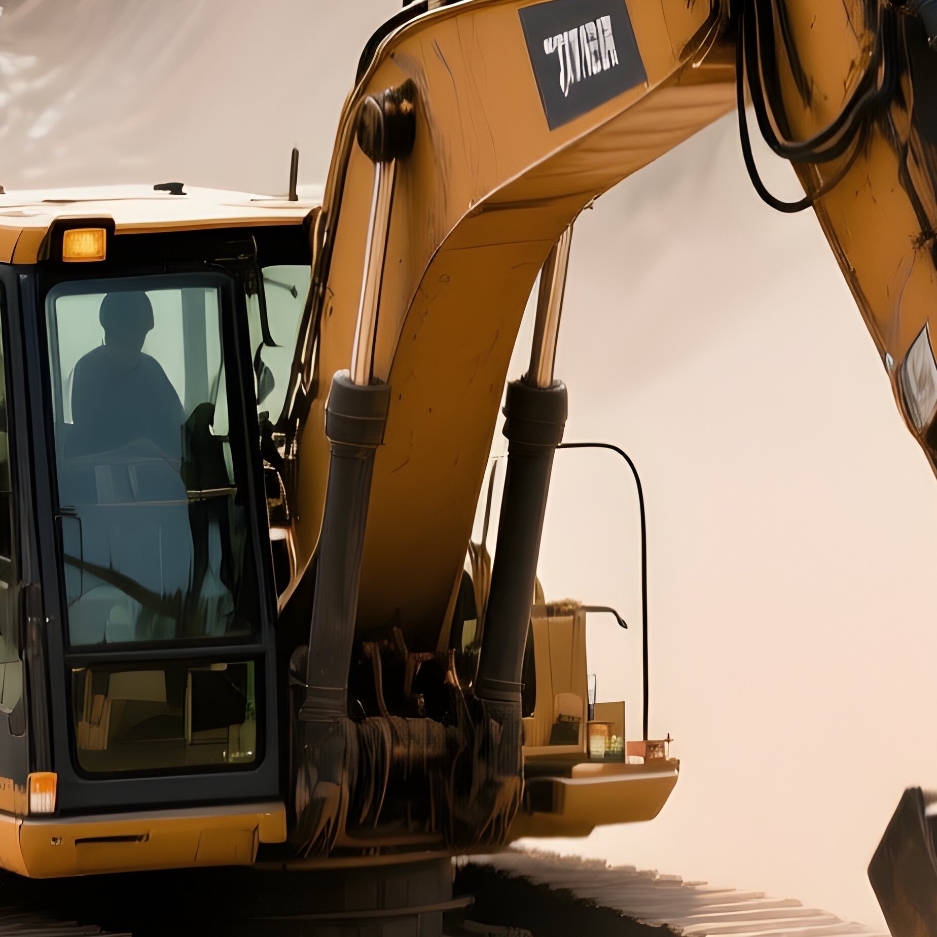 Bulldozer Clearing Earth Highway Expansion Project - Full Resolution Quality Preview