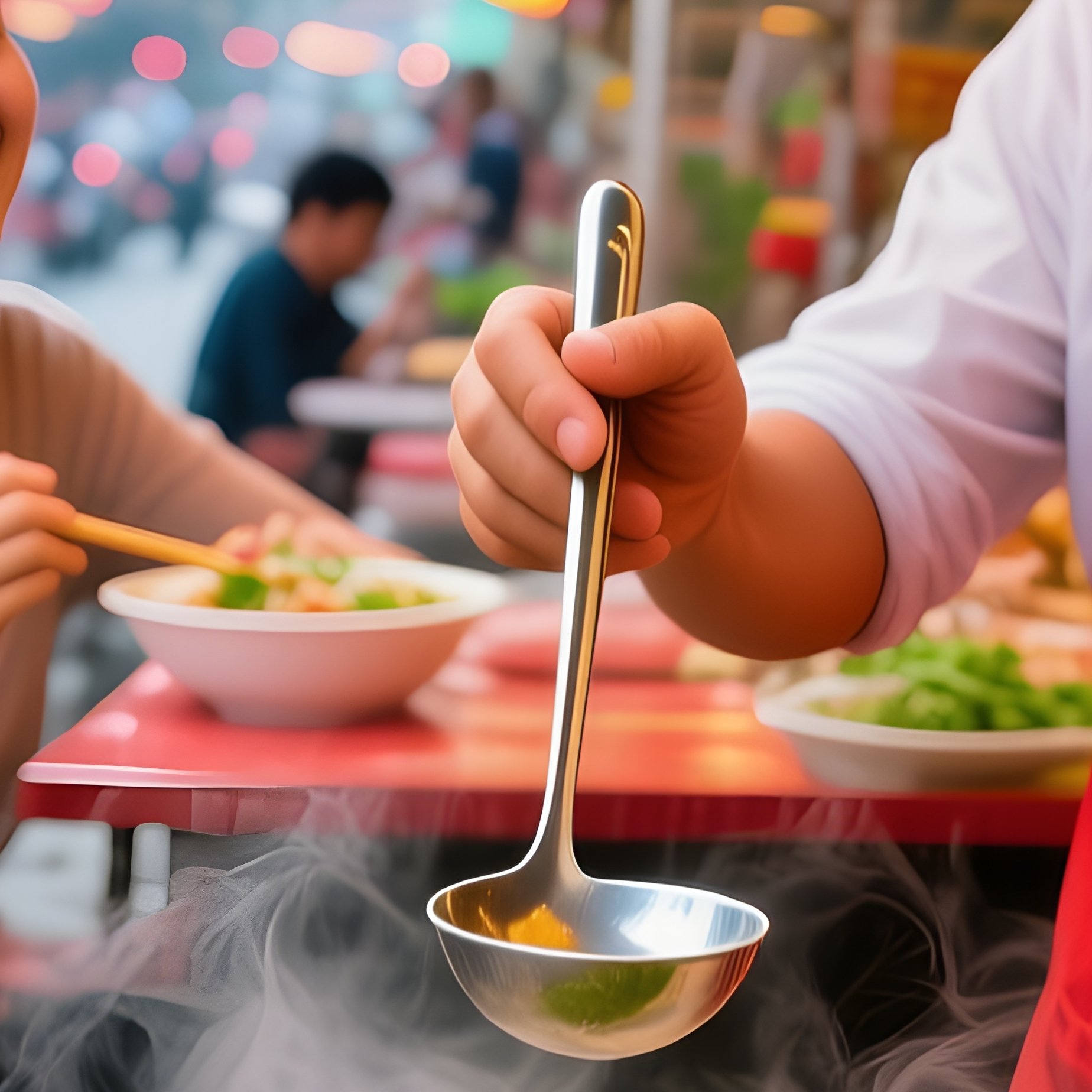 Bun Hen As A Cultural Dish With Herbs Chili And Clams - Full Resolution Quality Preview