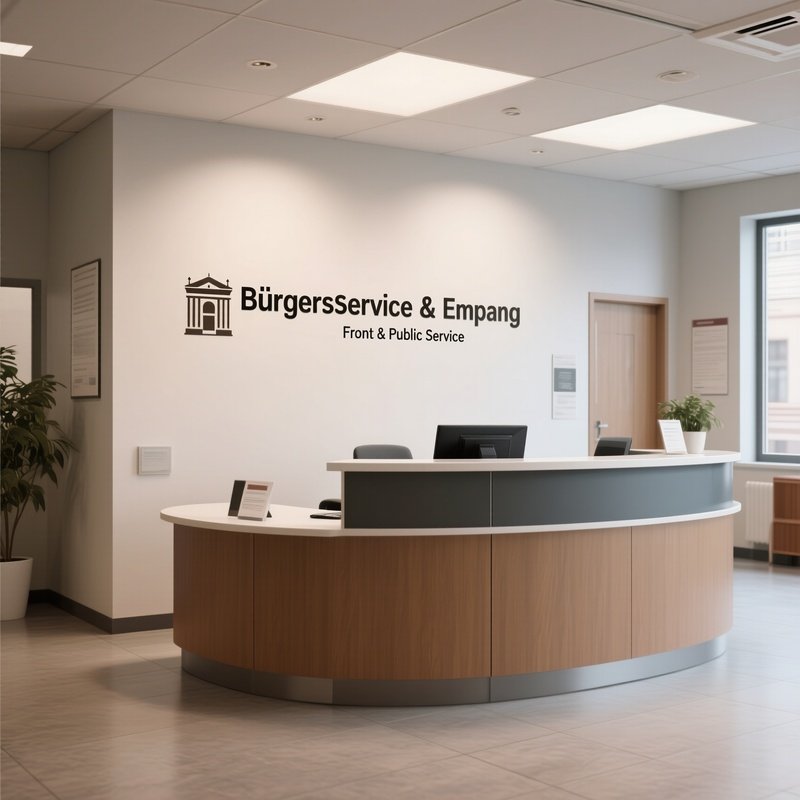 🏛️ Bürgerservice & Empfang (Front Desk & Public Service)