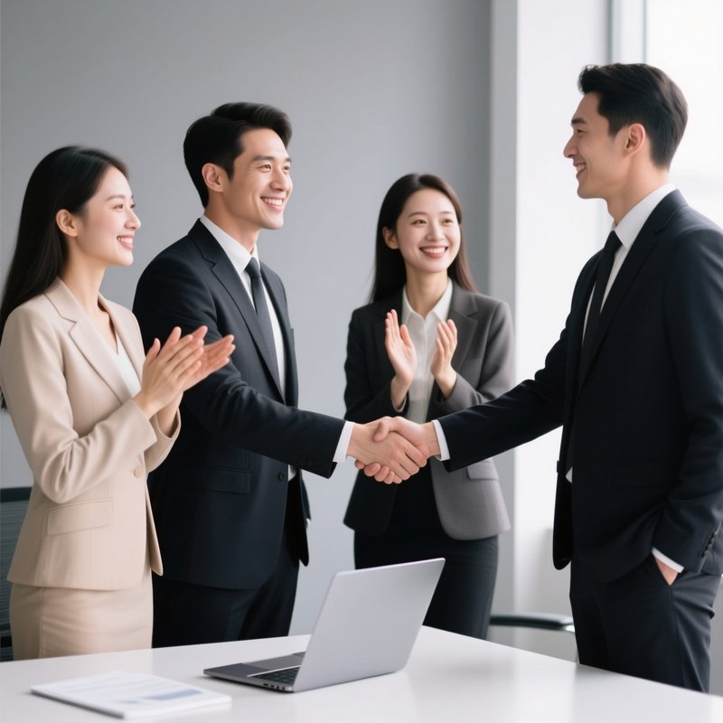 Business People In A Meeting Business Meeting