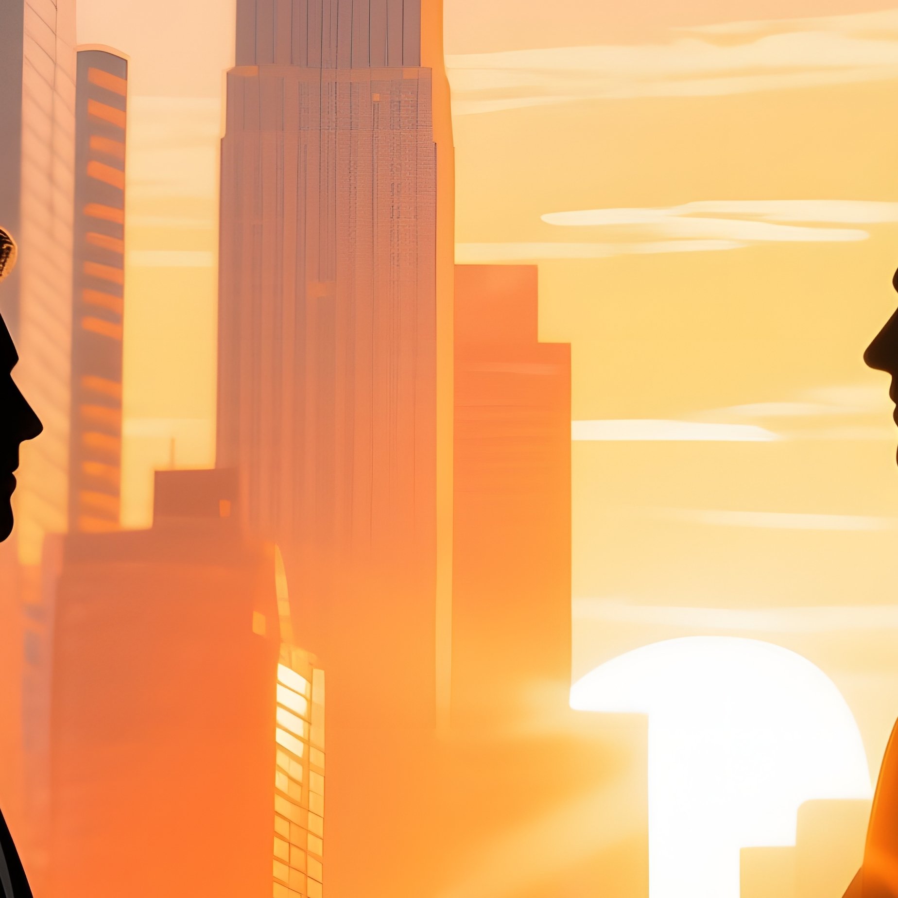 Business People Shaking Hands In A Cityscape Business Partnership - Full Resolution Quality Preview