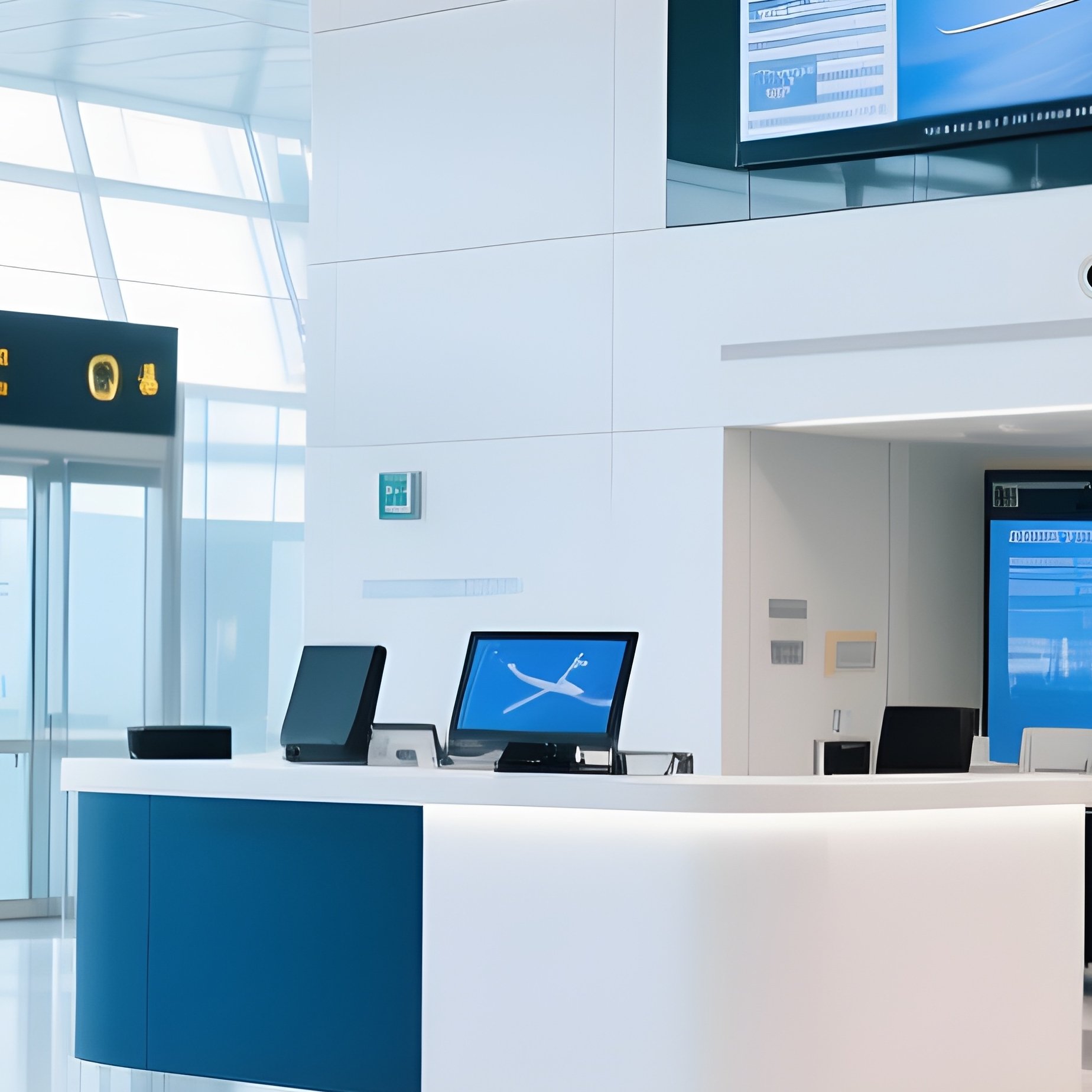 Business Travel Airport Lounge 3 - Full Resolution Quality Preview