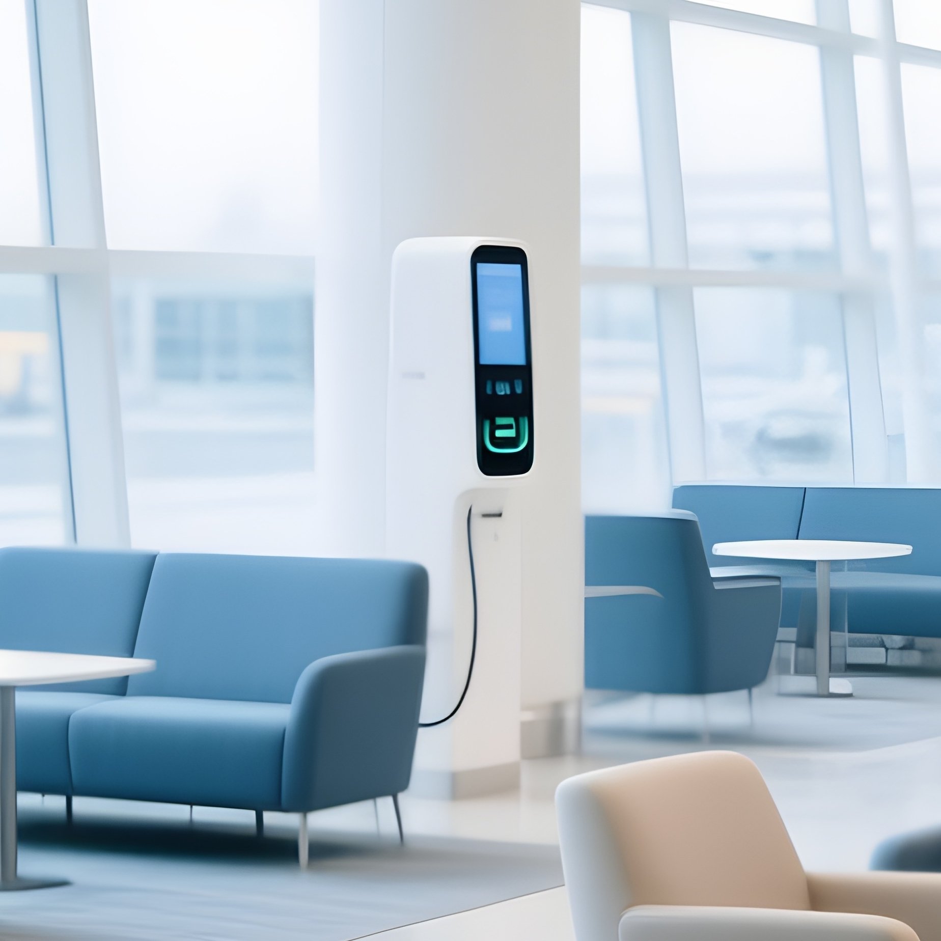 Business Travel Airport Lounge - Full Resolution Quality Preview