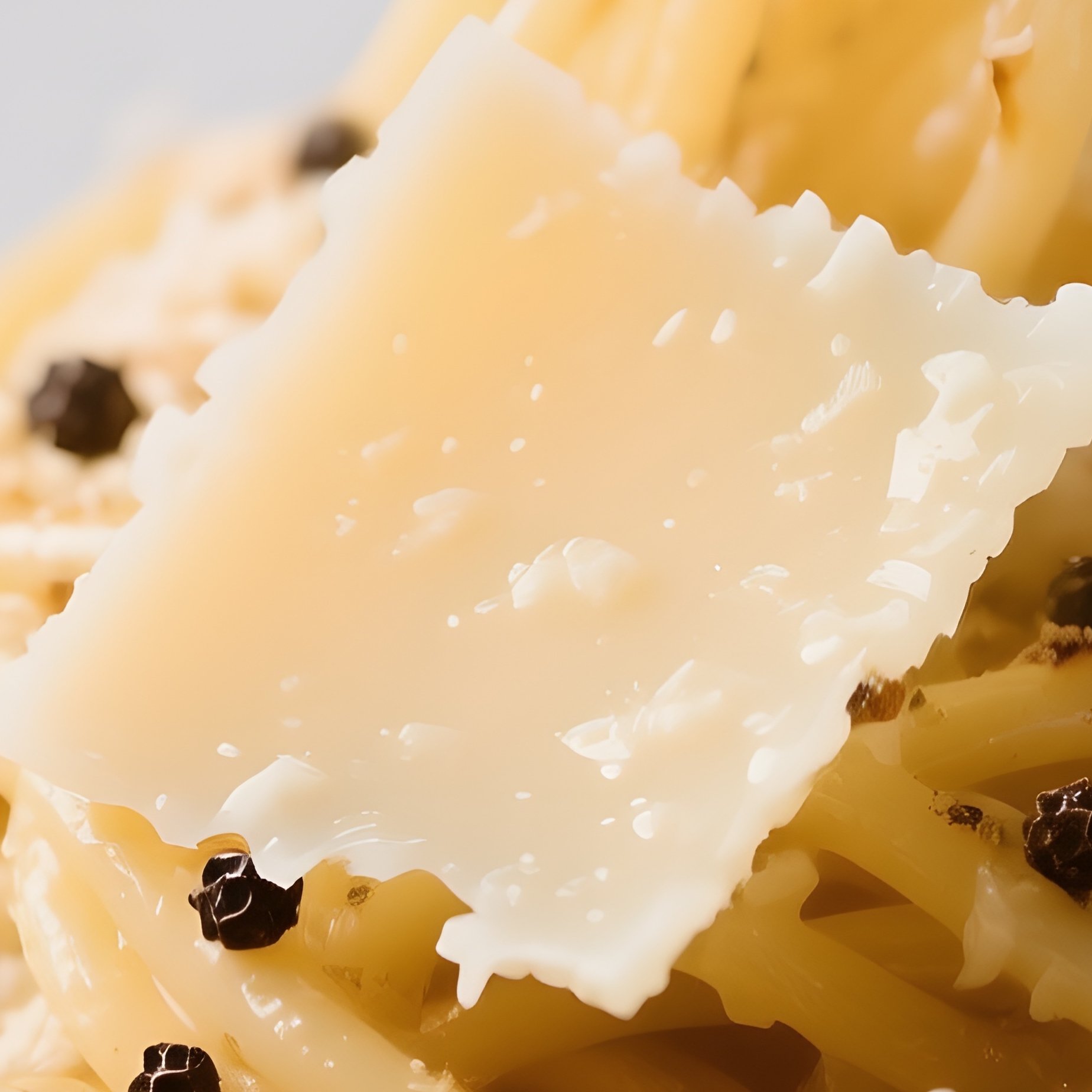 Cacio E Pepe Featuring Spaghetti Tossed With Pecorino Romano Cheese, Toasted Black Pepper, And Starchy Pasta Water - Full Resolution Quality Preview