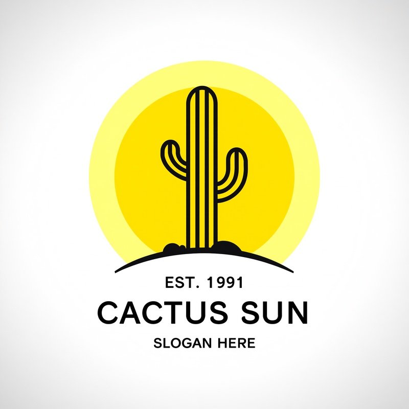 Cactus Logo Design Cactus Logo