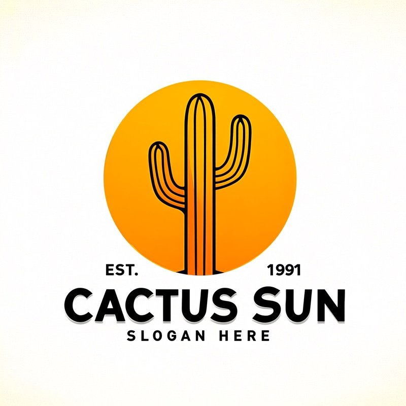 Cactus Logo Design Cactus Logo