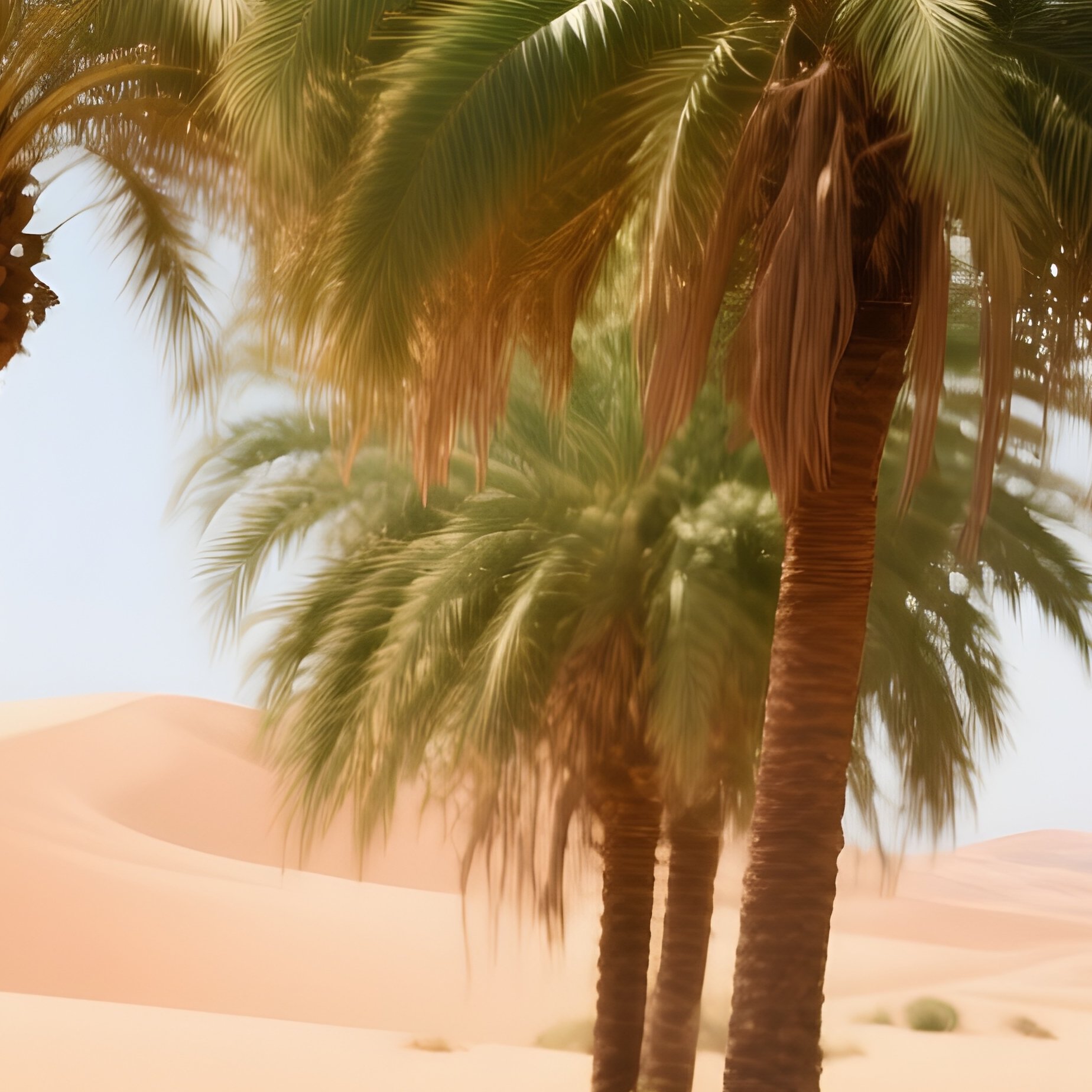 Camels Resting Desert Road - Full Resolution Quality Preview