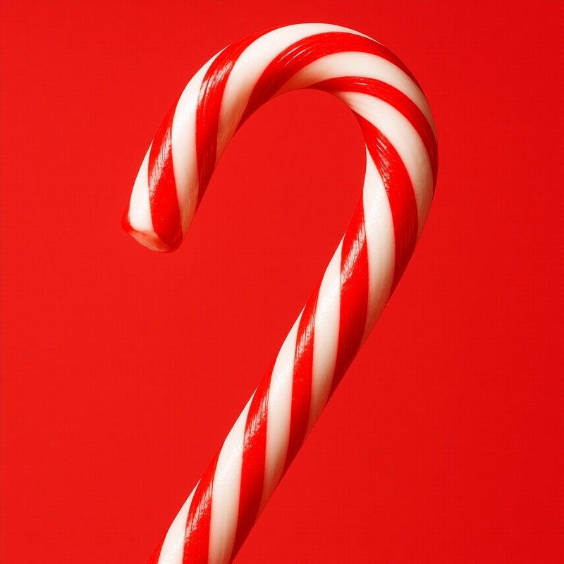 Candy Cane Candy Sugar