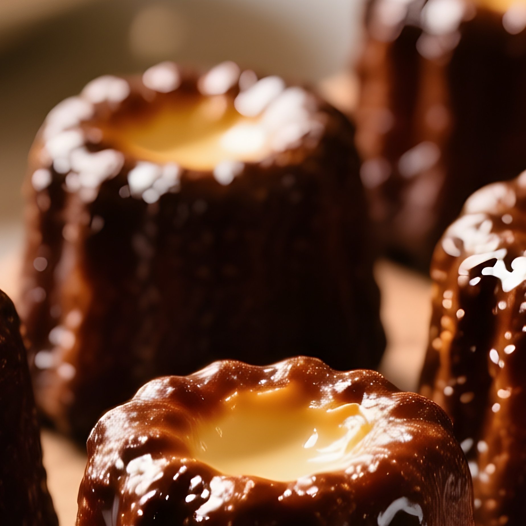 Canelés Bordeaux Pastries - Full Resolution Quality Preview