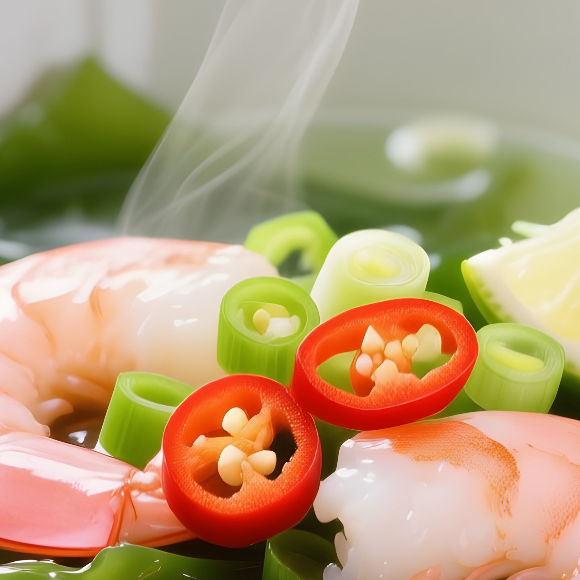 Canh Rong Bien Seaweed Soup With Shrimp - Full Resolution Quality Preview