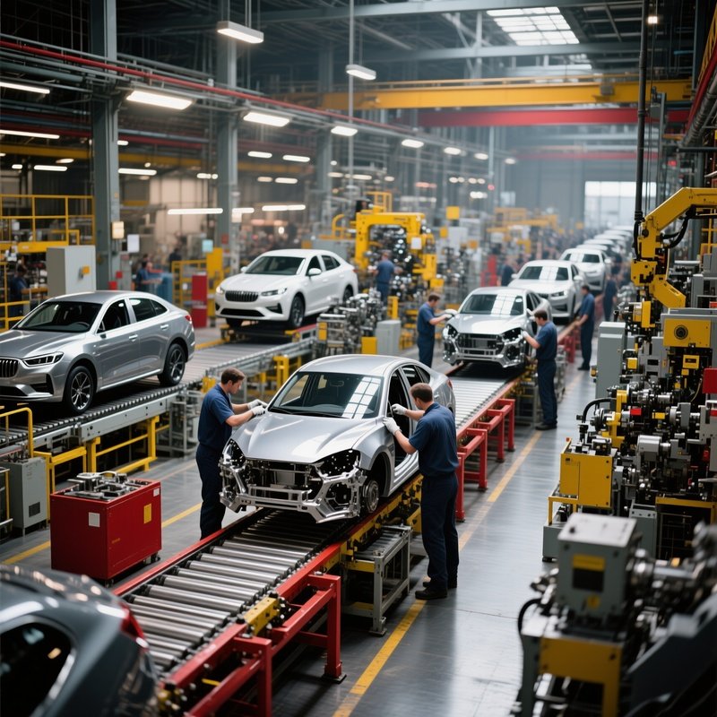 Car Assembly Line Image