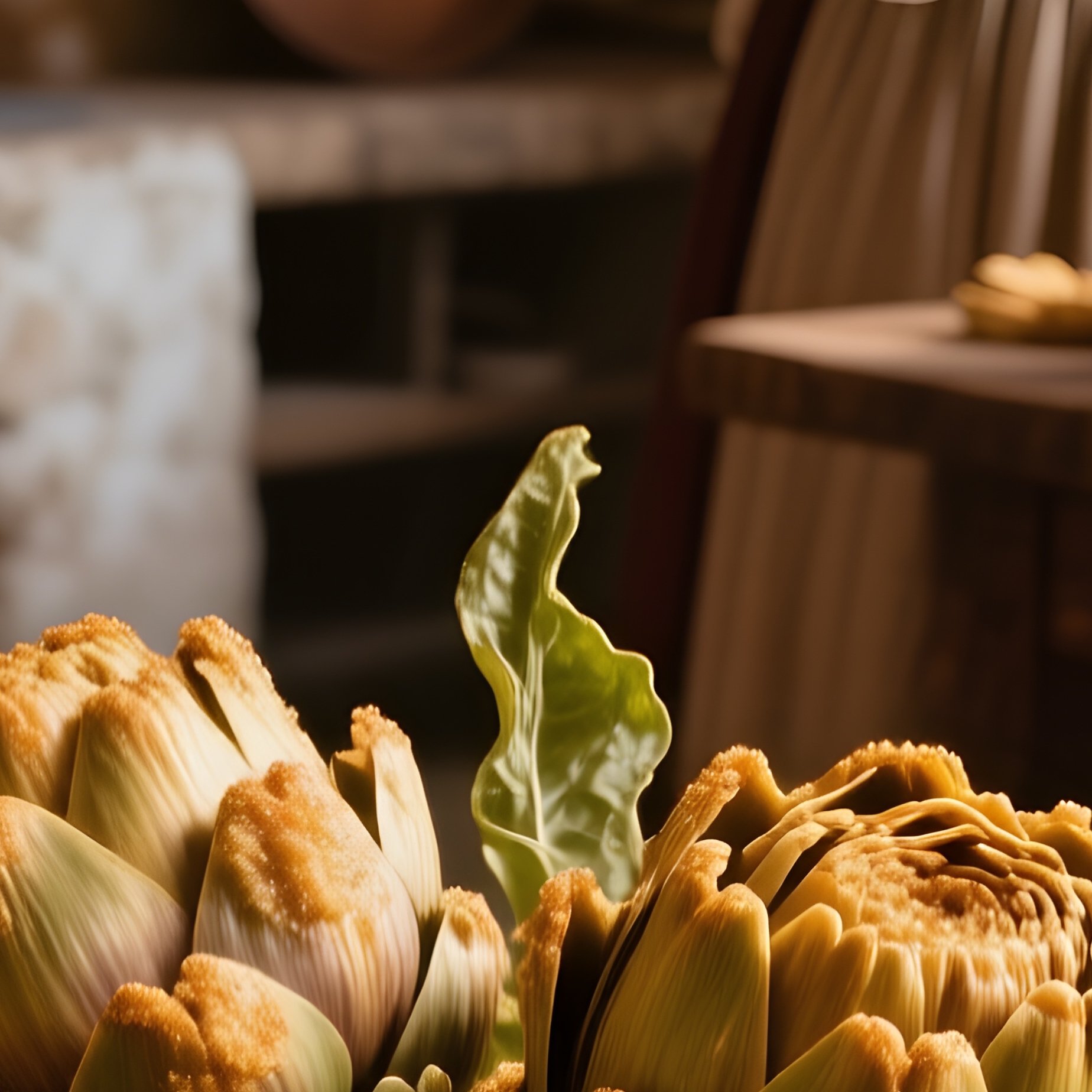 Carciofi Alla Giudia Deep Fried Artichokes Bronze Flowers - Full Resolution Quality Preview