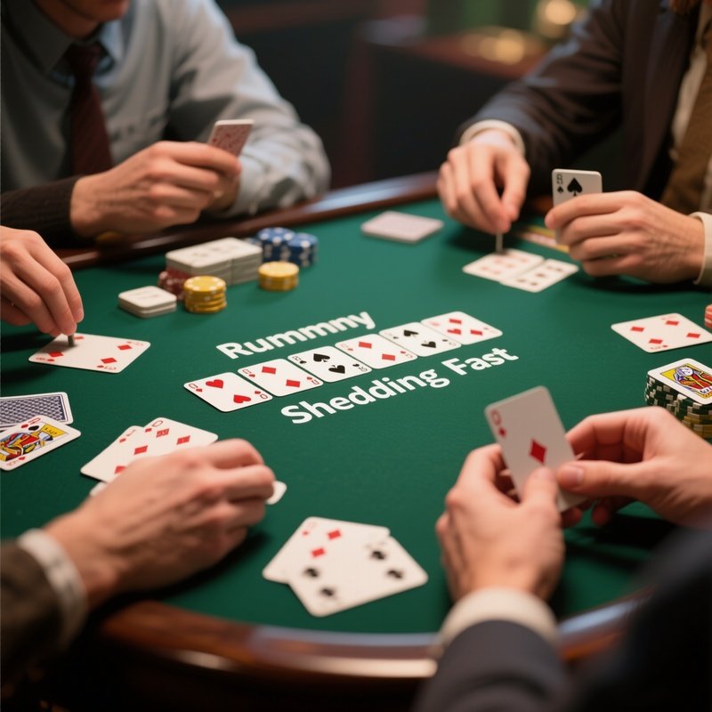 🃏 Card Games  Rummy & Shedding (Casual & Fast)