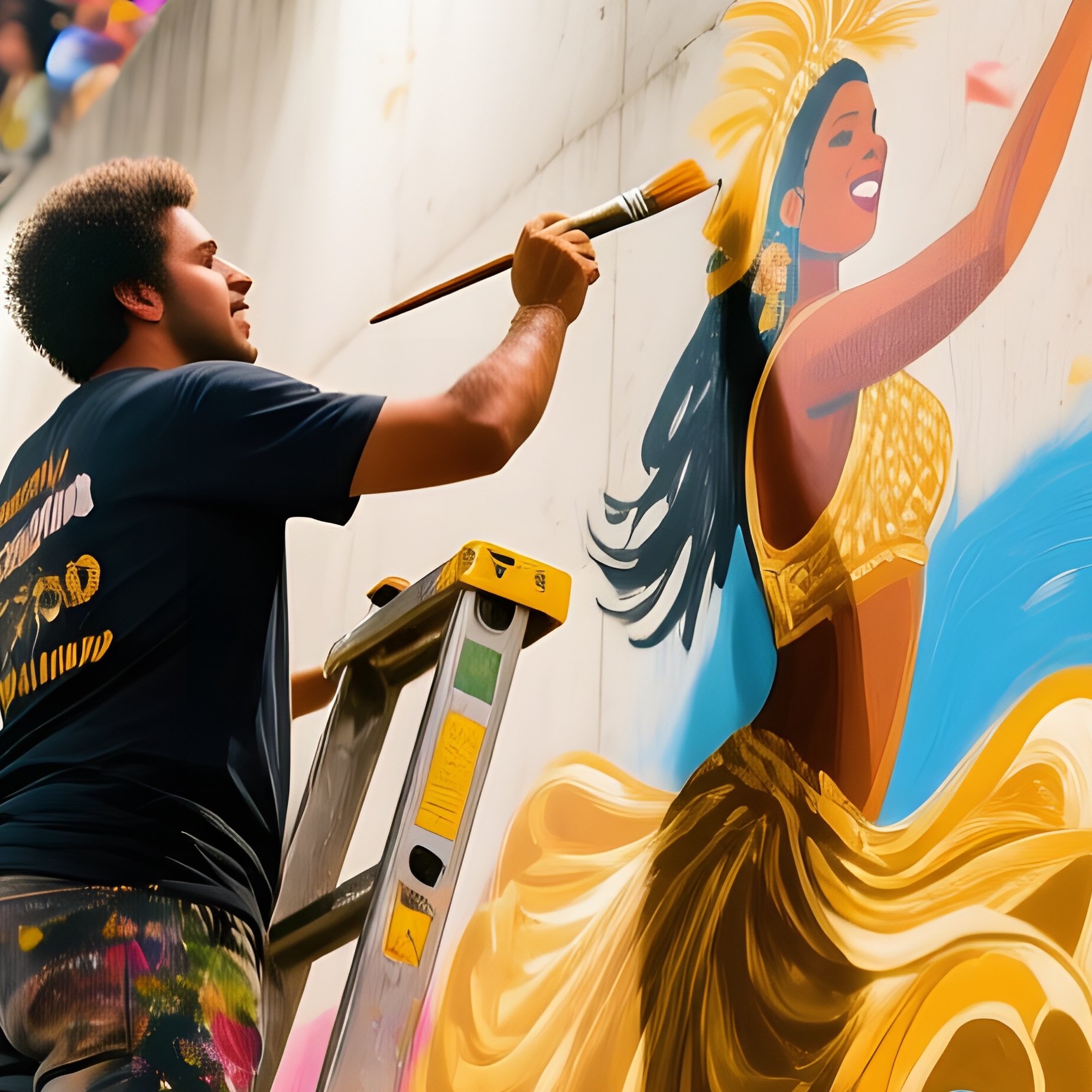 Carnival Parade Rio Samba Fresco - Full Resolution Quality Preview