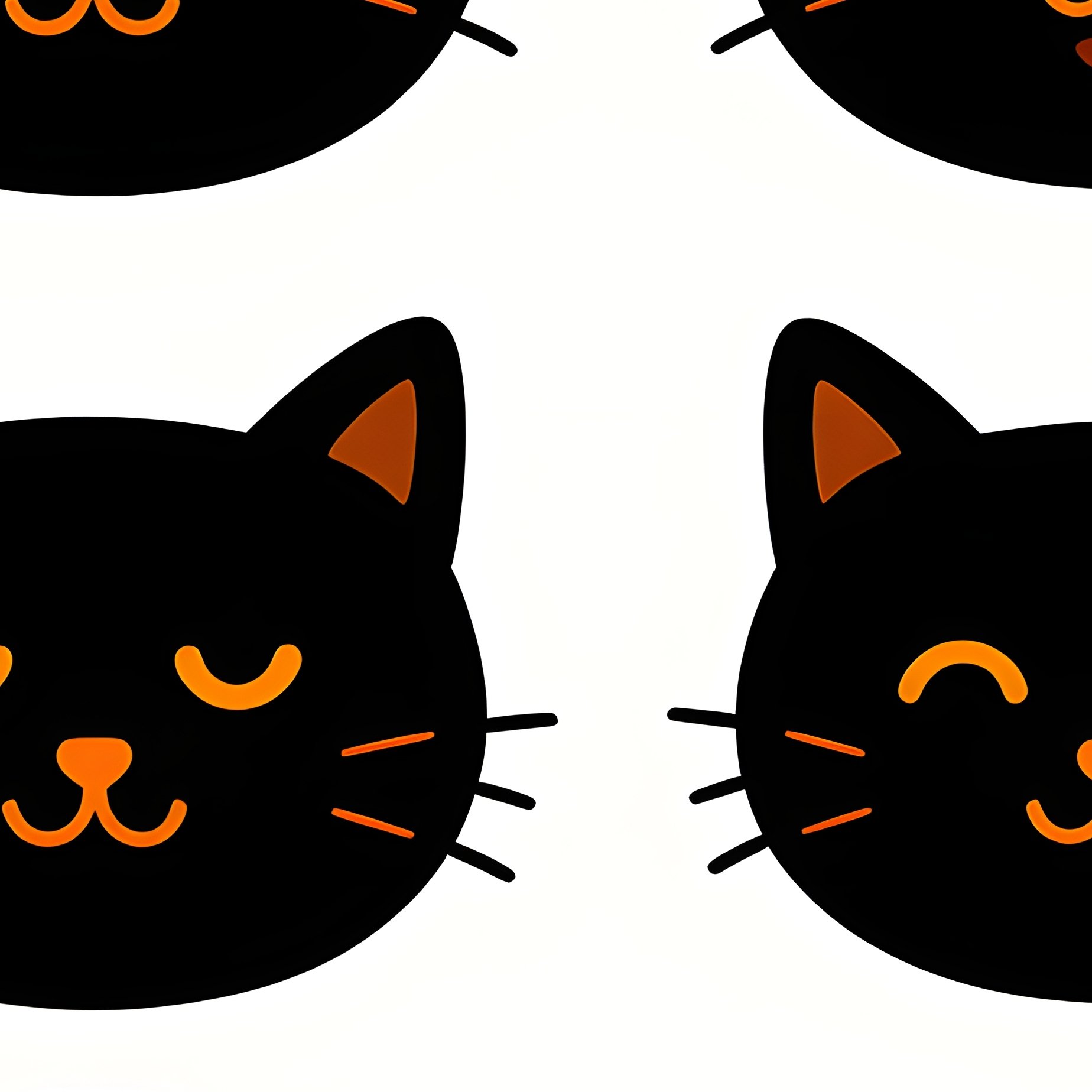 Cartoon Cat Faces Cartoon Cats - Full Resolution Quality Preview