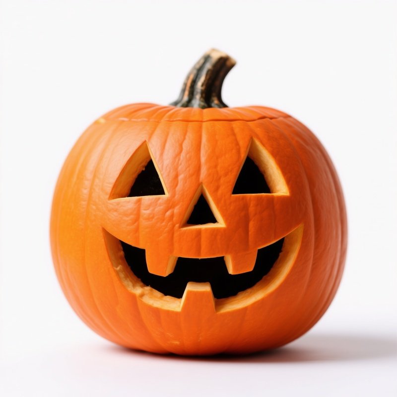 Carved Pumpkin Halloween Pumpkin