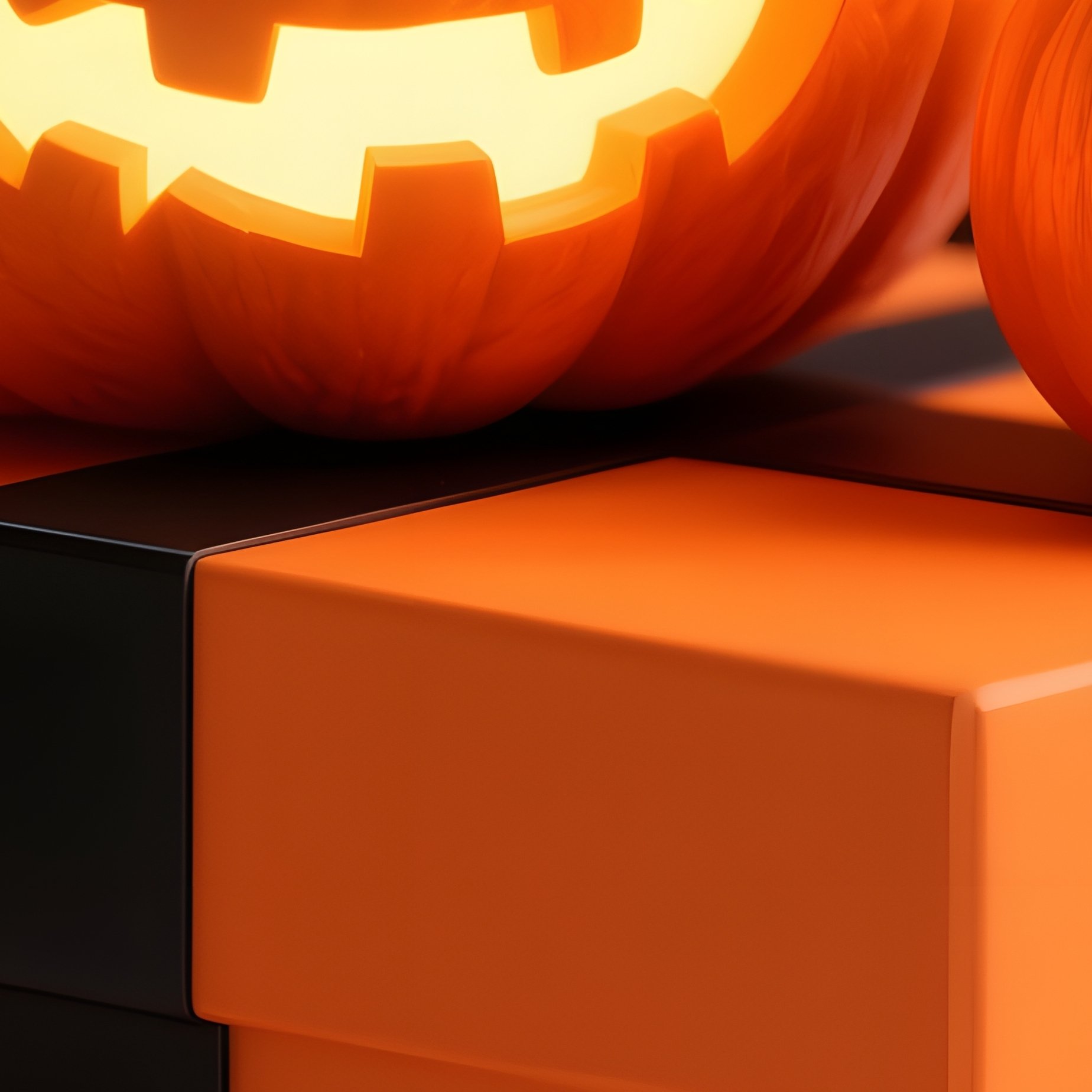 Carved Pumpkins And Gift Boxes Halloween Pumpkin - Full Resolution Quality Preview