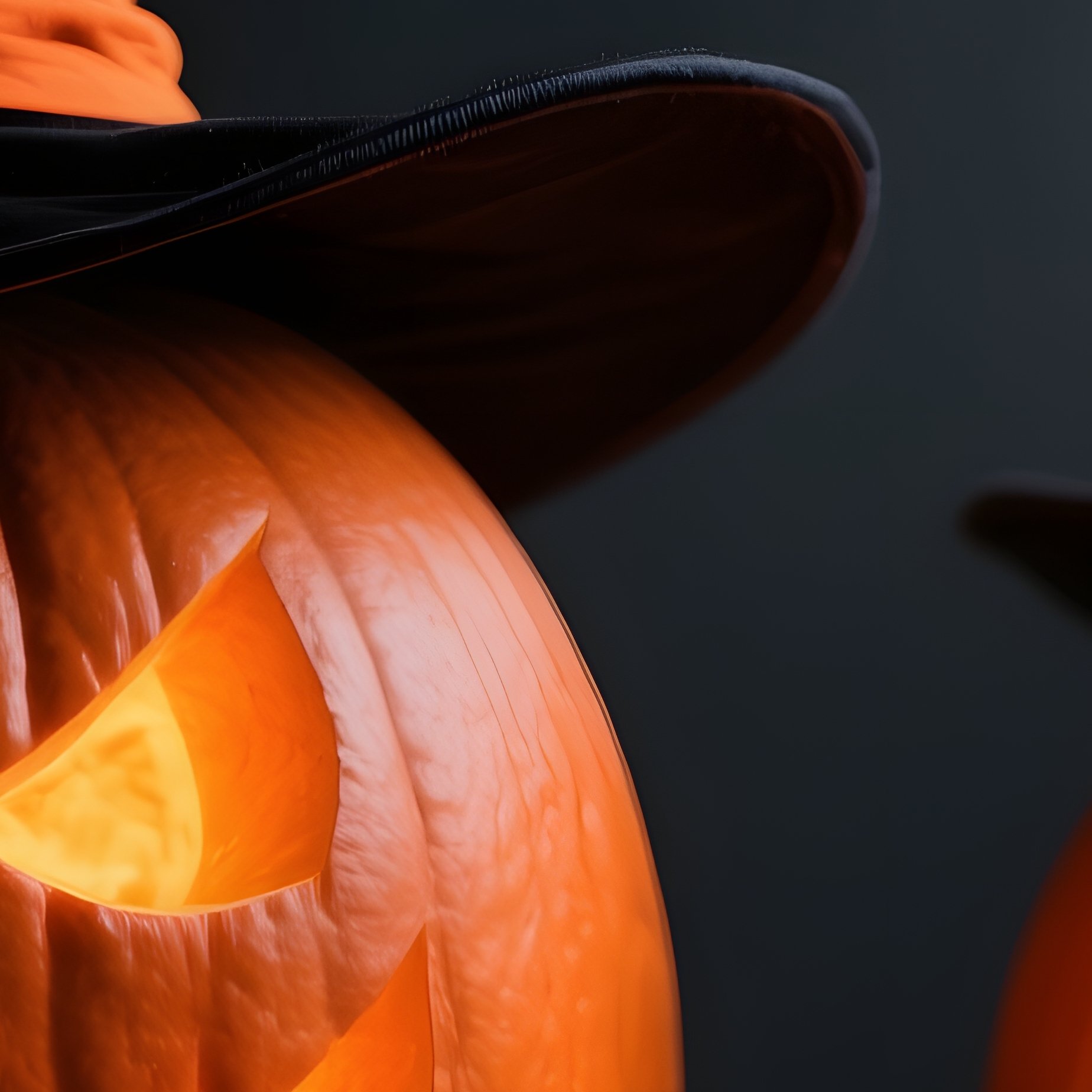 Carved Pumpkins Dressed As Witches Halloween Pumpkin Carving - Full Resolution Quality Preview
