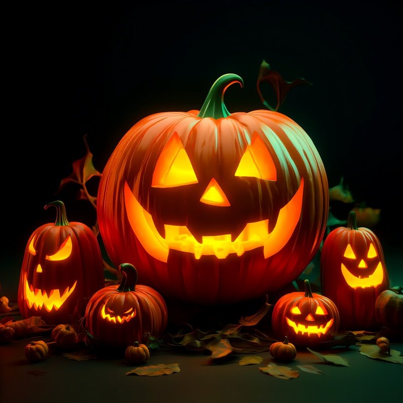 Carved Pumpkins Halloween Pumpkin