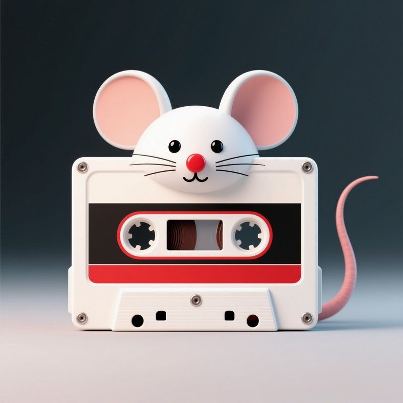 Cassette Tape Mouse 1