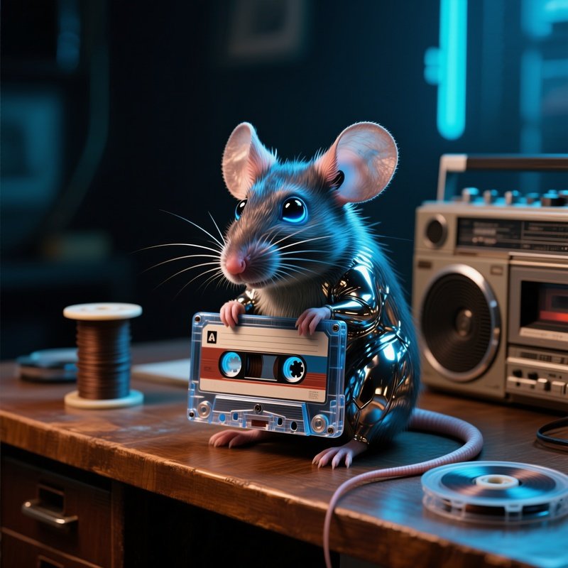 Cassette Tape Mouse 2